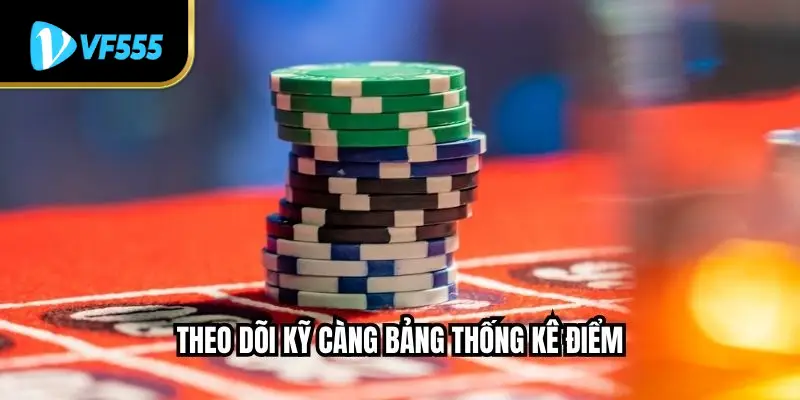 Theo dõi kỹ càng bảng thống kê điểm